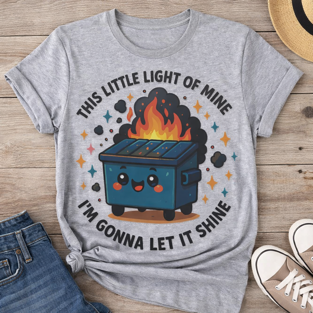 This Little Light Dumpster Fire Tee