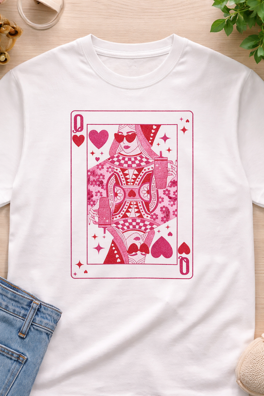 Queen of Hearts Graphic Tee