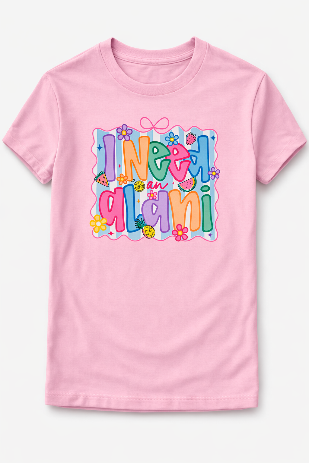 "I Need an Alani" Color Pop Graphic Tee