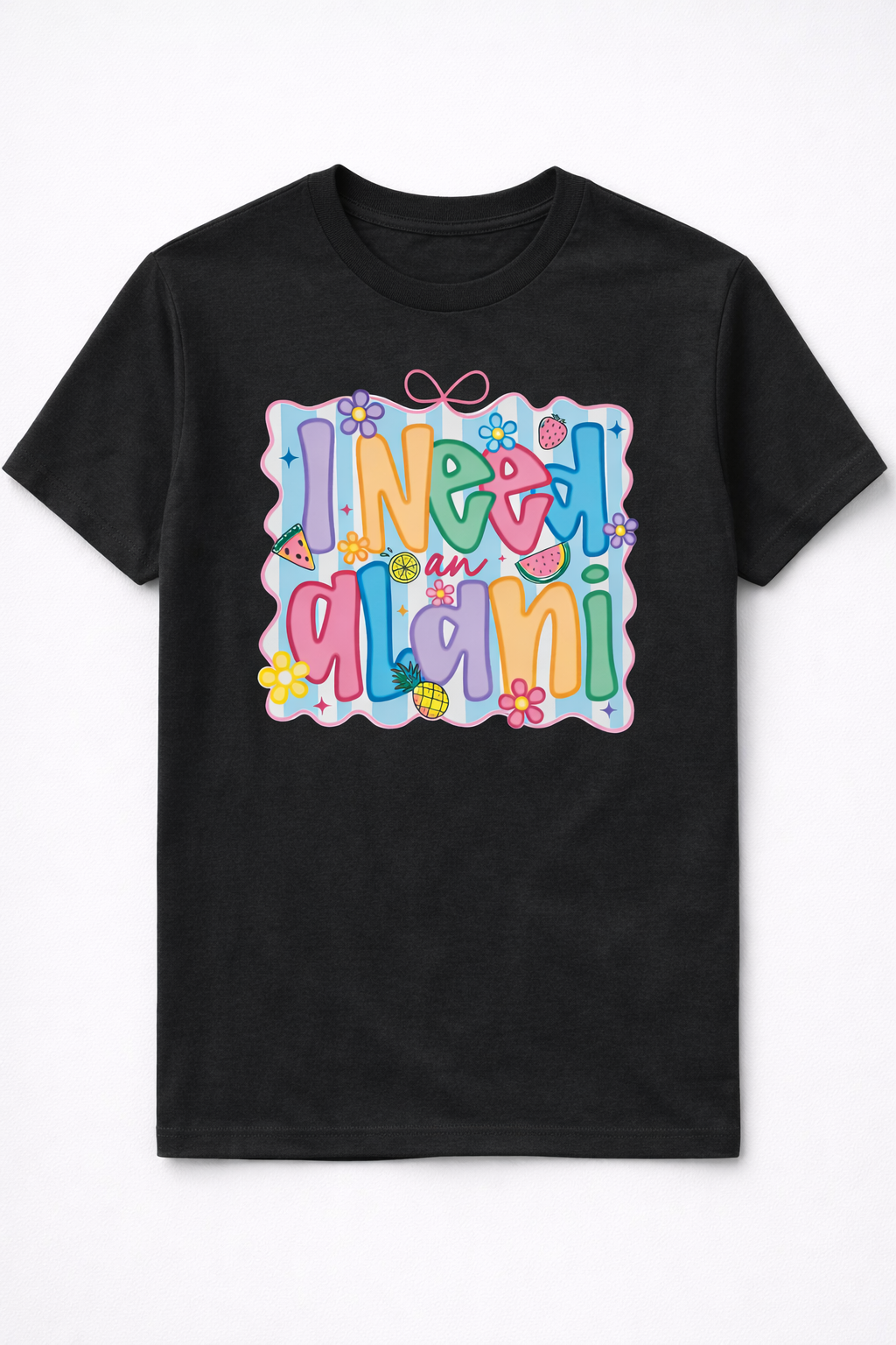 "I Need an Alani" Color Pop Graphic Tee