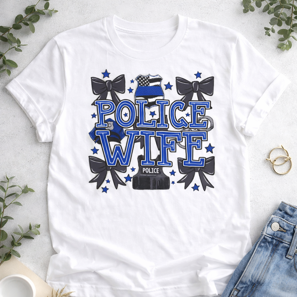 Police Wife Shirt | Proud Law Enforcement Tee