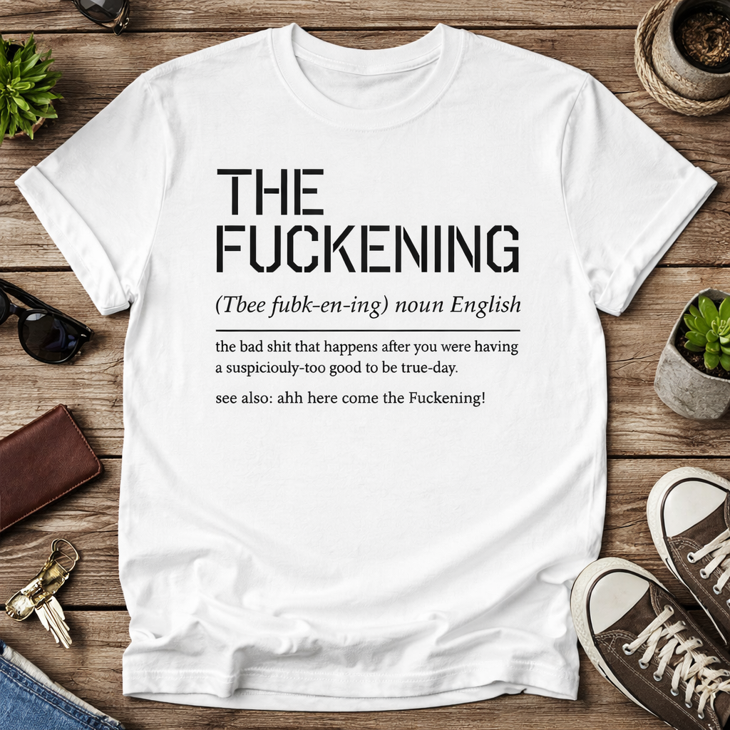 Funny “The Fuckening” Definition T-Shirt | Sarcastic Humor Graphic Tee