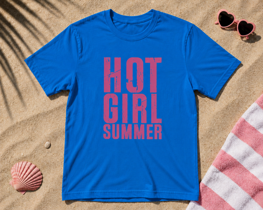 Hot Girl Summer Graphic Tee – Trendy Summer Shirt