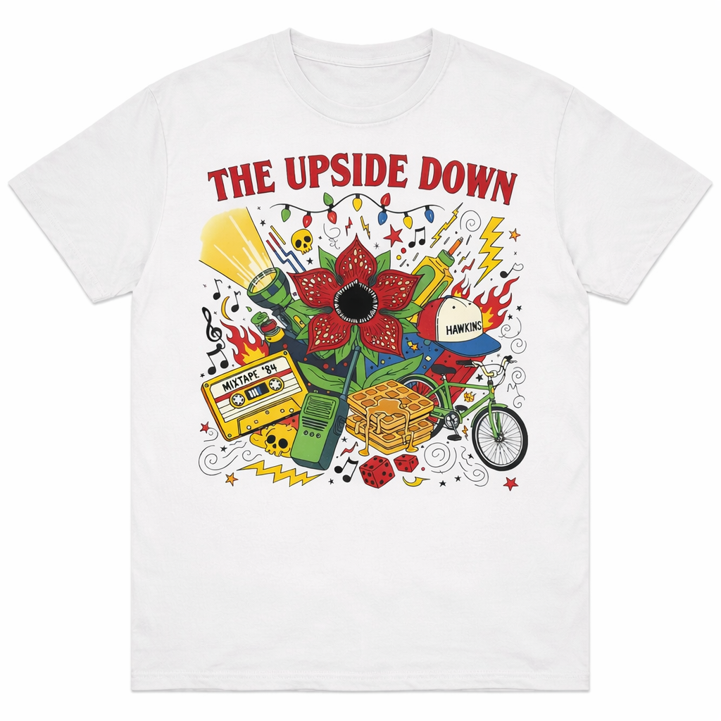 Stranger Things “The Upside Down” Retro Graphic Tee
