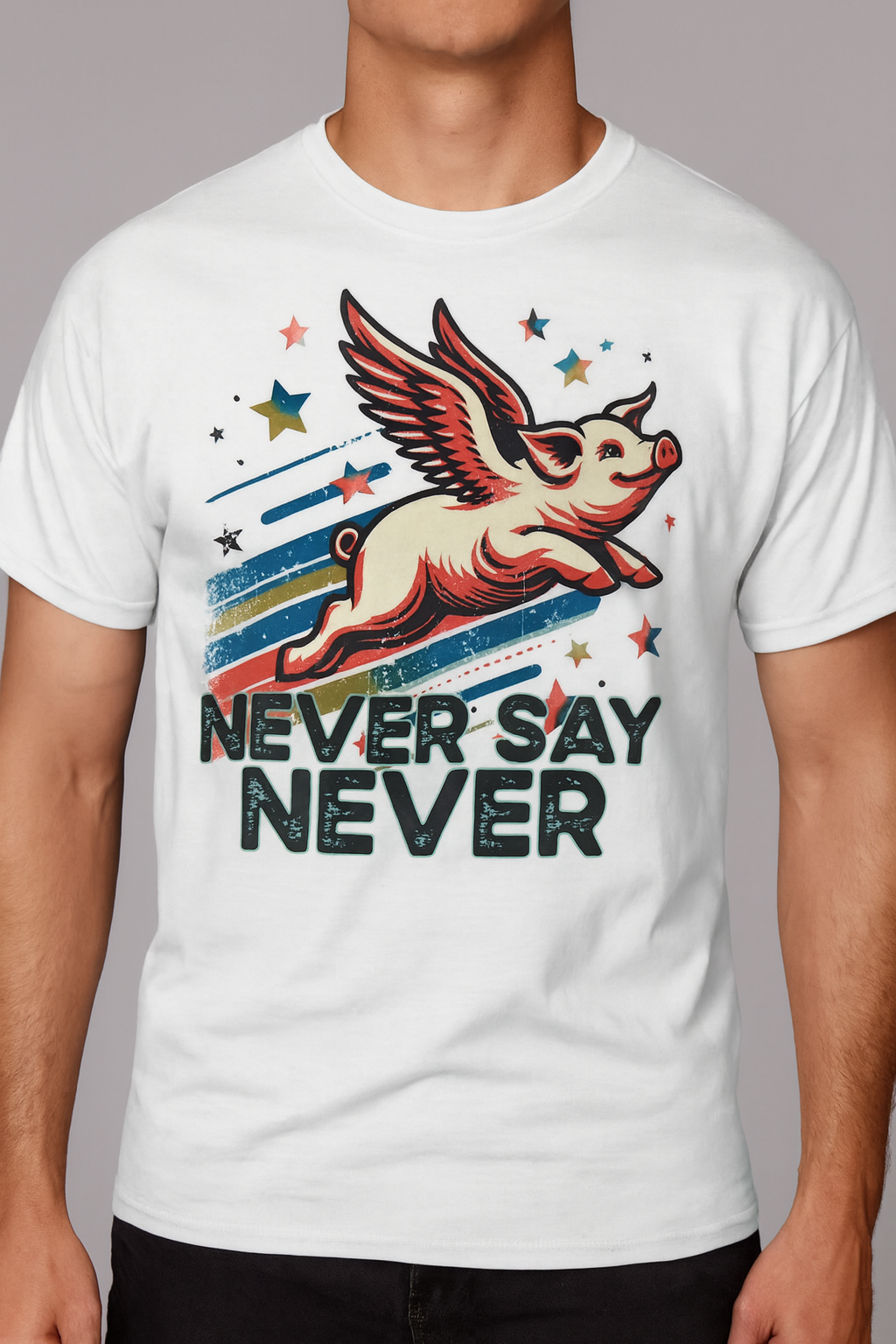 Pigs Fly Funny T-Shirt