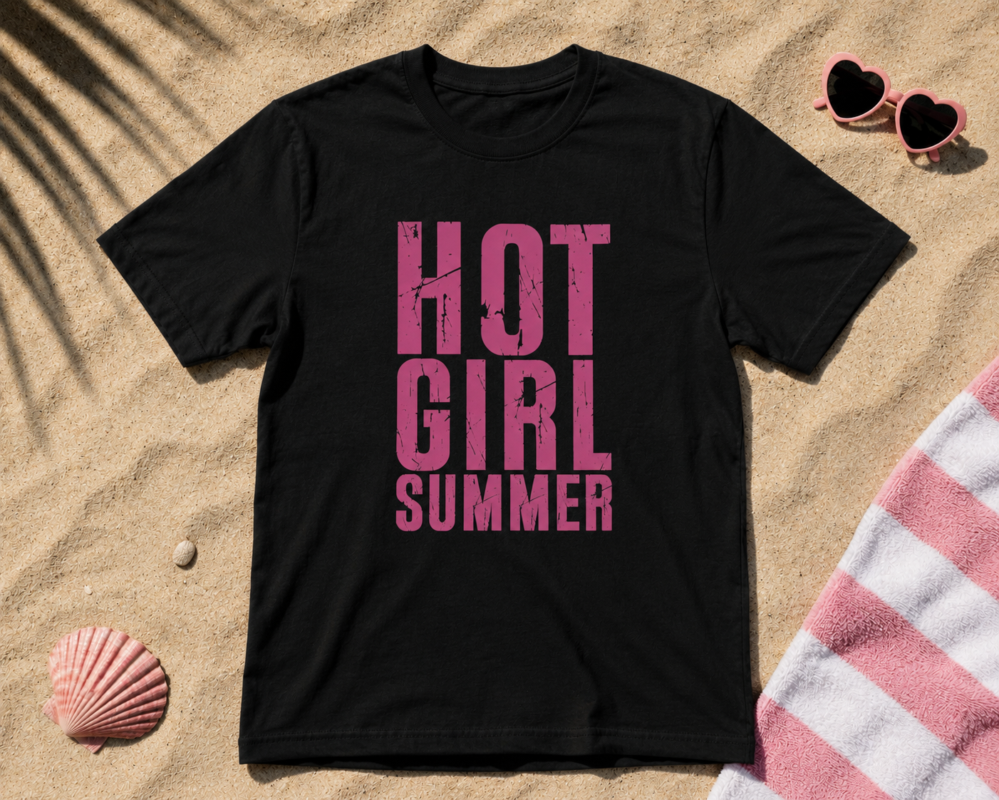 Hot Girl Summer Graphic Tee – Trendy Summer Shirt