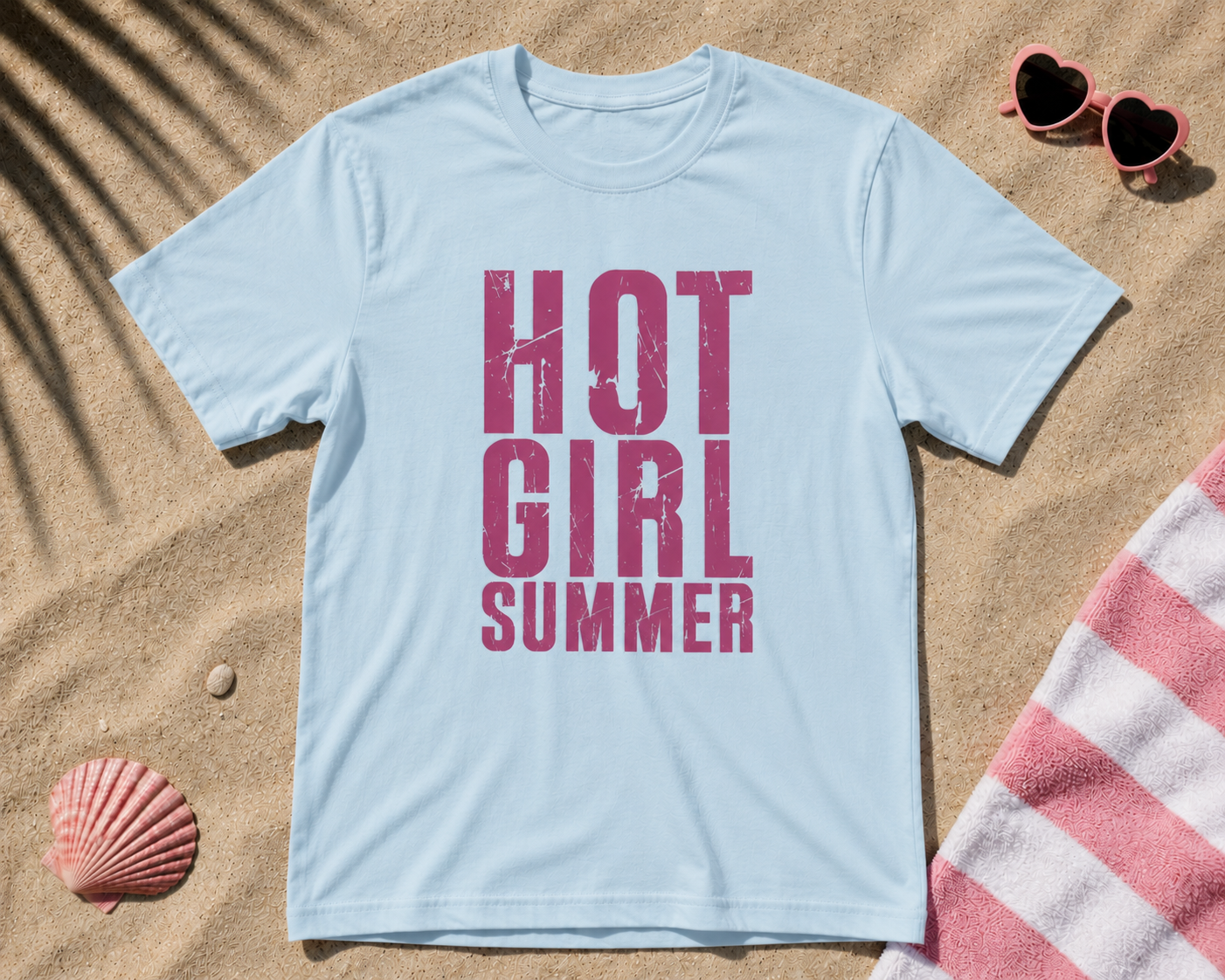 Hot Girl Summer Graphic Tee – Trendy Summer Shirt
