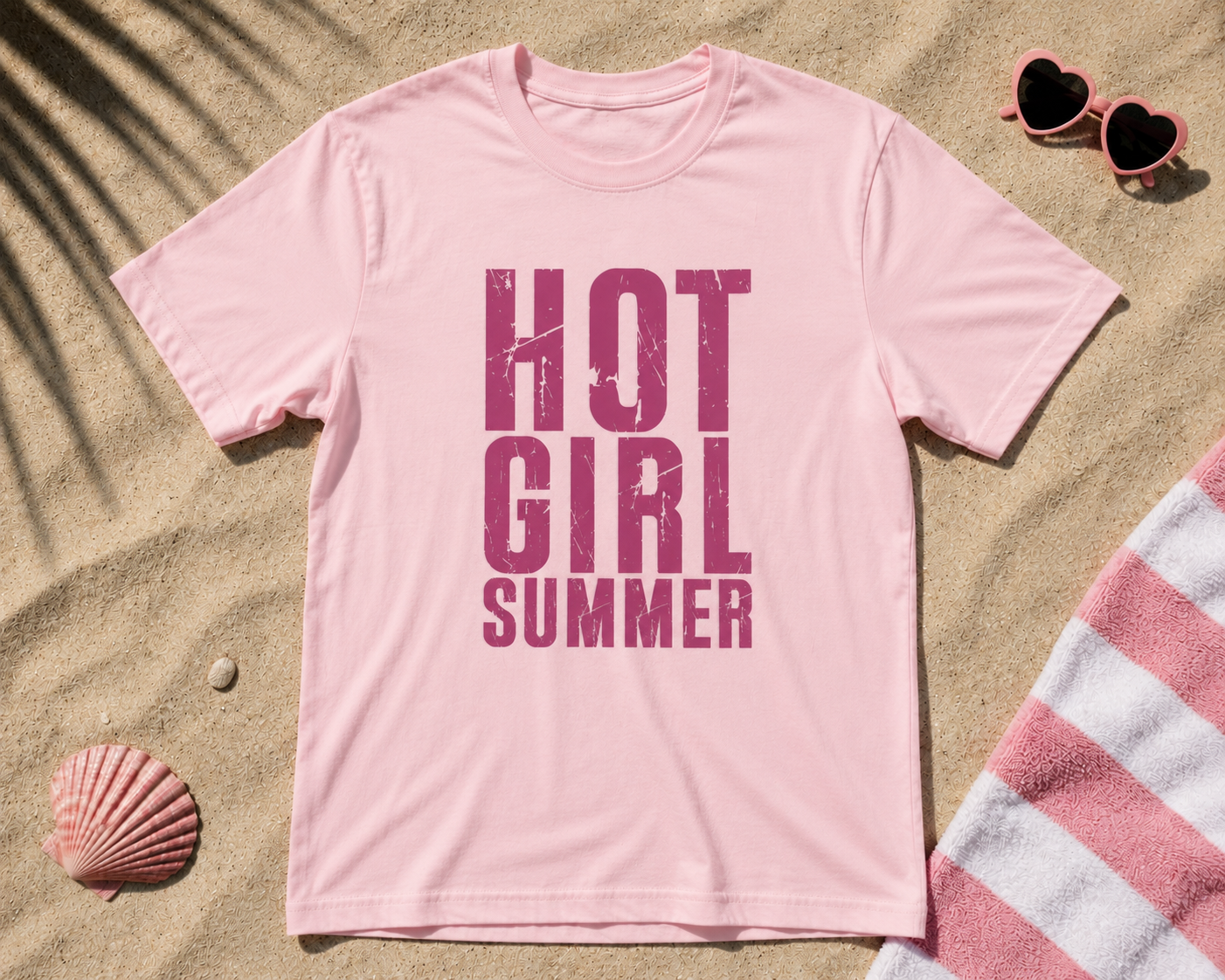 Hot Girl Summer Graphic Tee – Trendy Summer Shirt