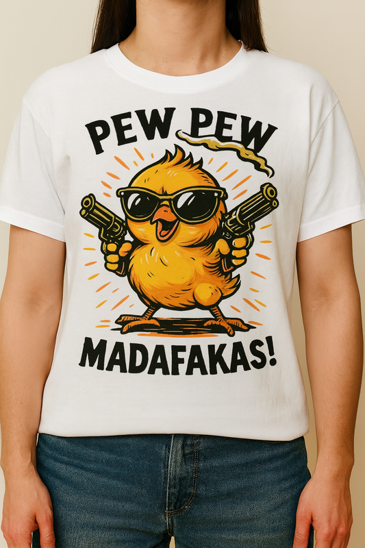 Pew Pew Funny T-Shirt