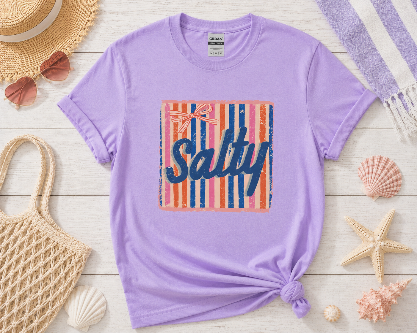 Salty Beach Graphic Tee | Cute Coastal Summer Shirt
