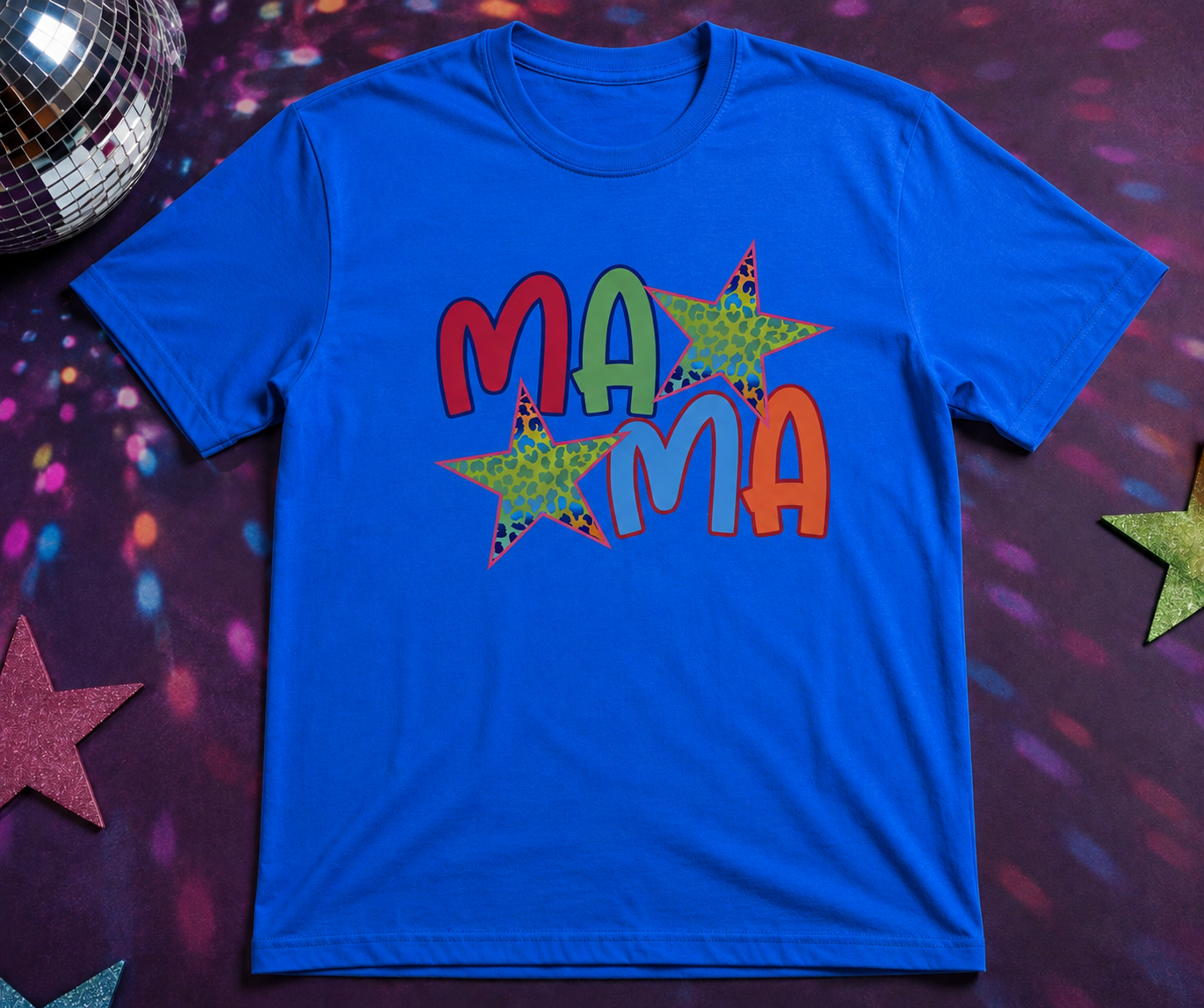 Mama Star Graphic Tee – Cute Mom Shirt